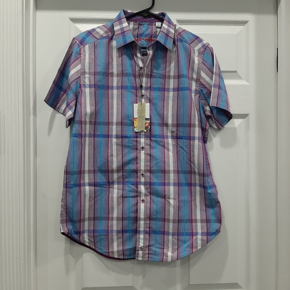 Robert Graham Queensbridge Magenta Classic Fit